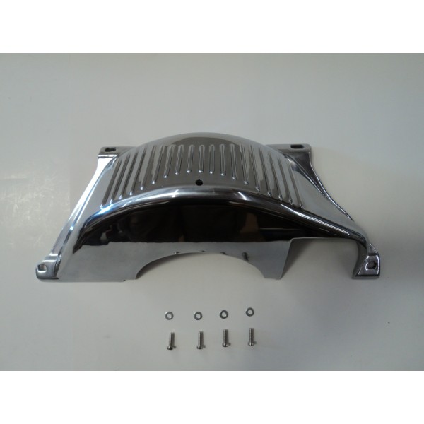 thumbnail image 2 of Bous Performance Polished Aluminum Flywheel Dust Cover & Transmission Pan Kit For GM Turbo 350 2 of 6